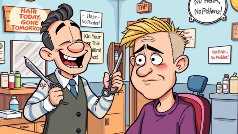 220 Jokes On Hairlines That Will Have You Laughing Out Loud